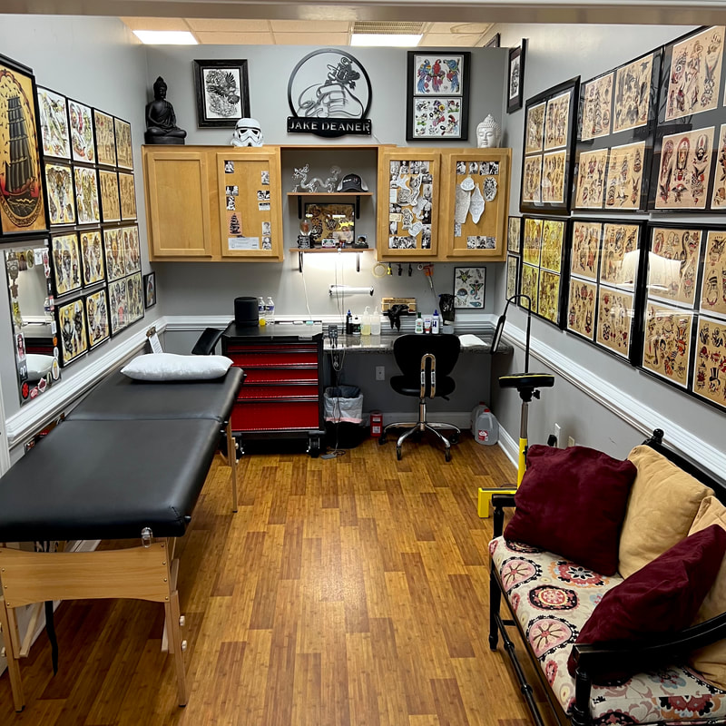tattoo shop interior design ideas